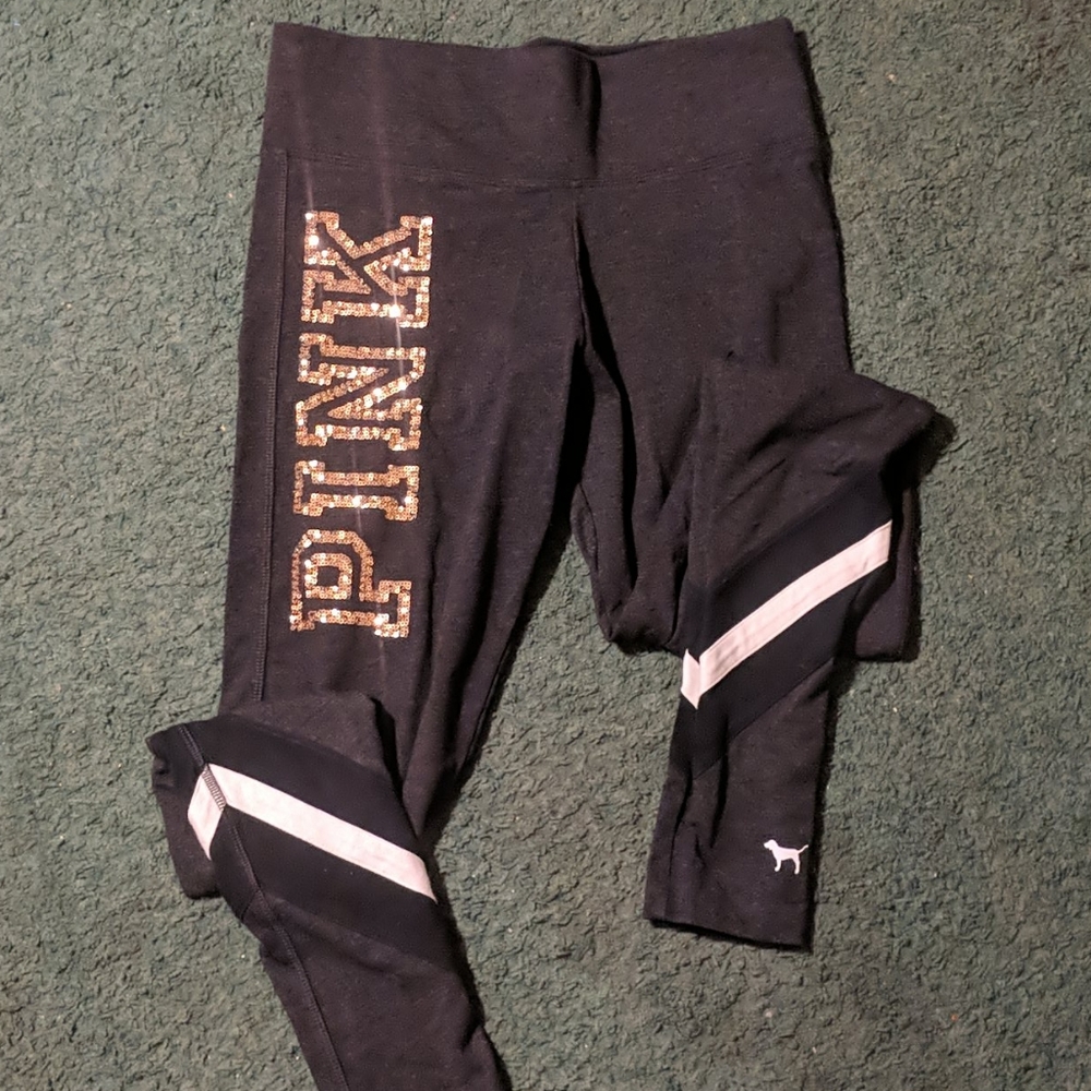 PINK charcoal grey yoga plants